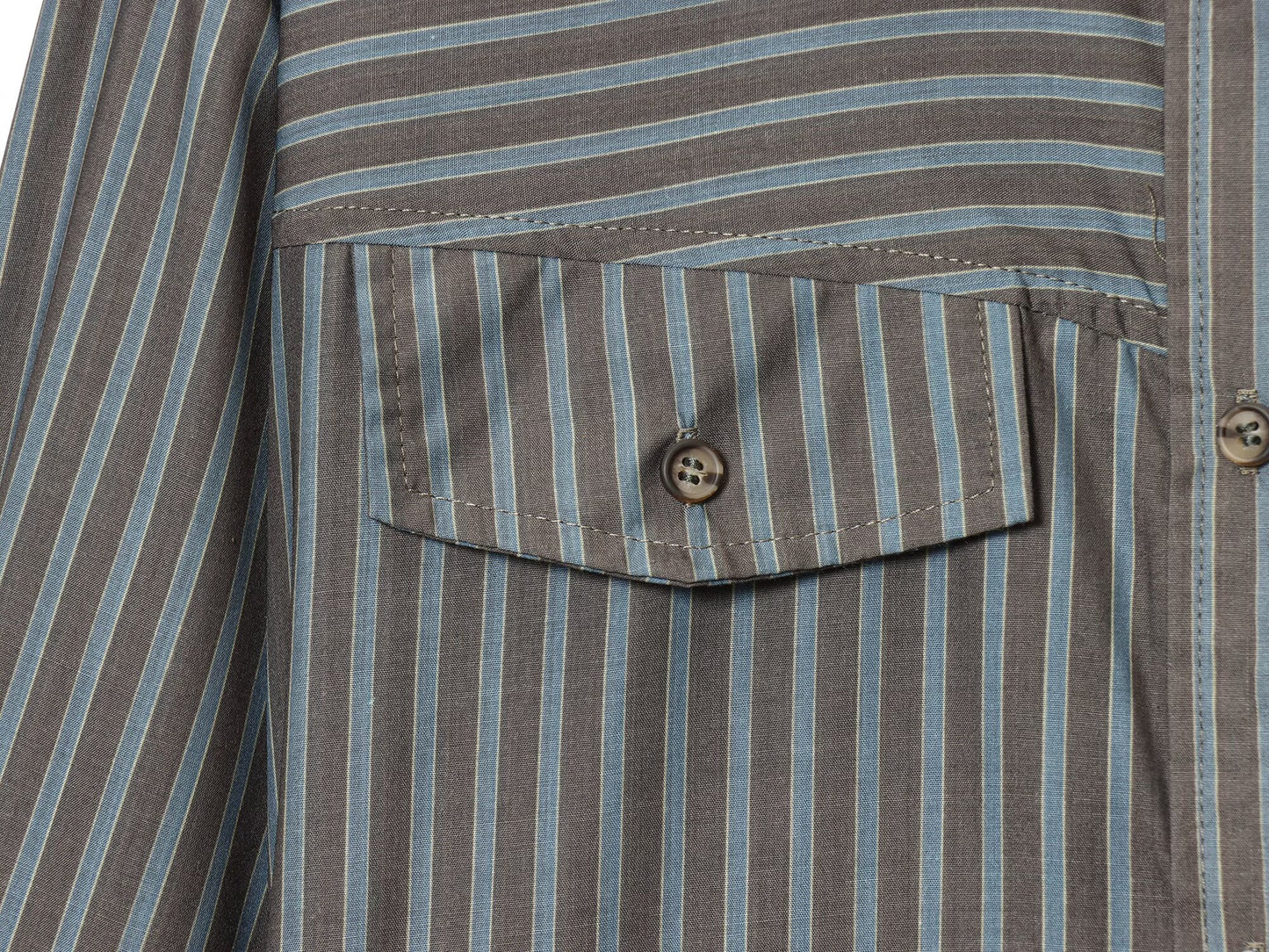 Women's new fashion casual striped poplin shirt