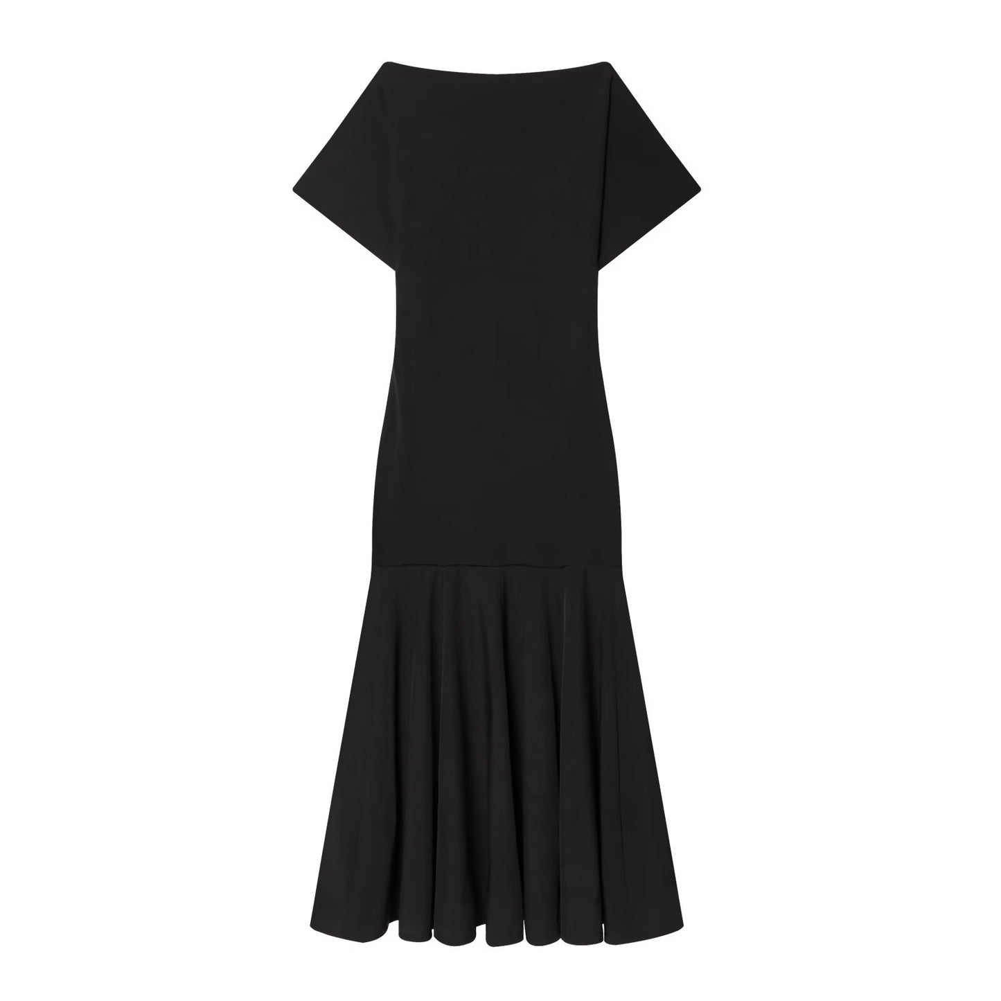 Women's slim short sleeved patchwork dress