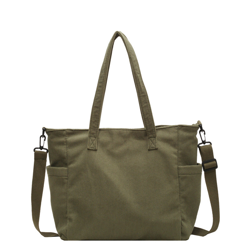 2026 women's new large-capacity handbag Joker shoulder crossbody bag