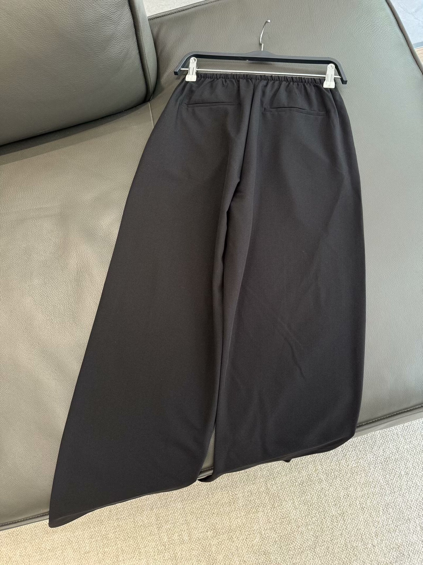 Women's 2025 chic fashion lace-up loose hanging waist pants