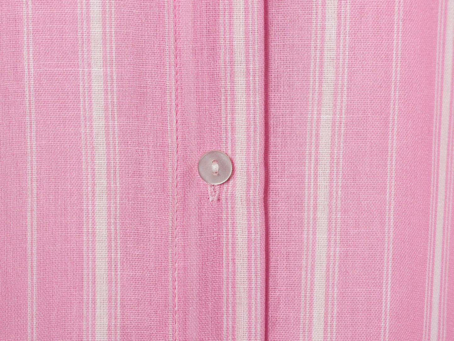suit Women's 2 pieces loose linen blended striped shirt+Skirts