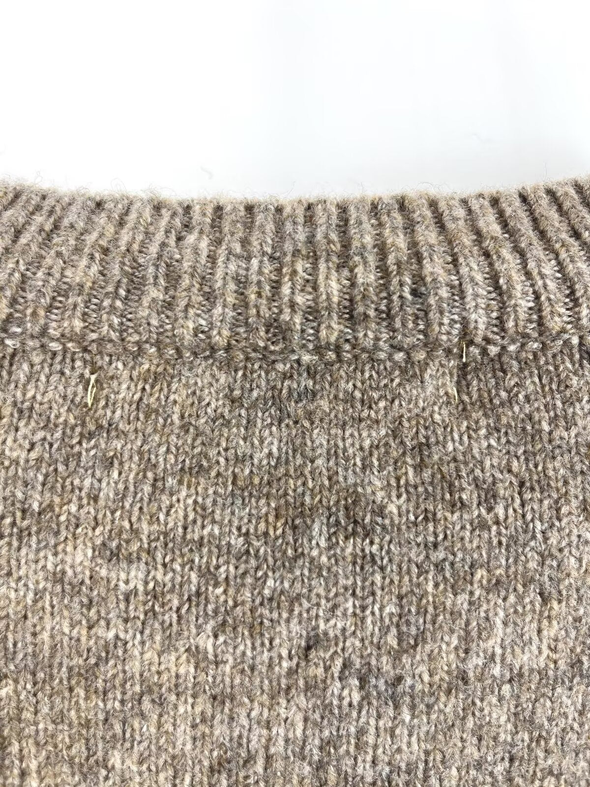 Women's new fashion short O-Neck long sleeved knitted cardigan