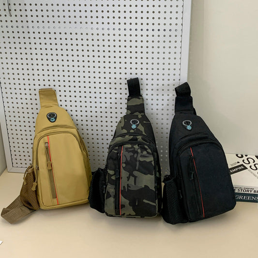 Men and Women with The New Fashion Casual Joker Adjustable Shoulder Strap Slung Shoulder Bag Chest Bag.