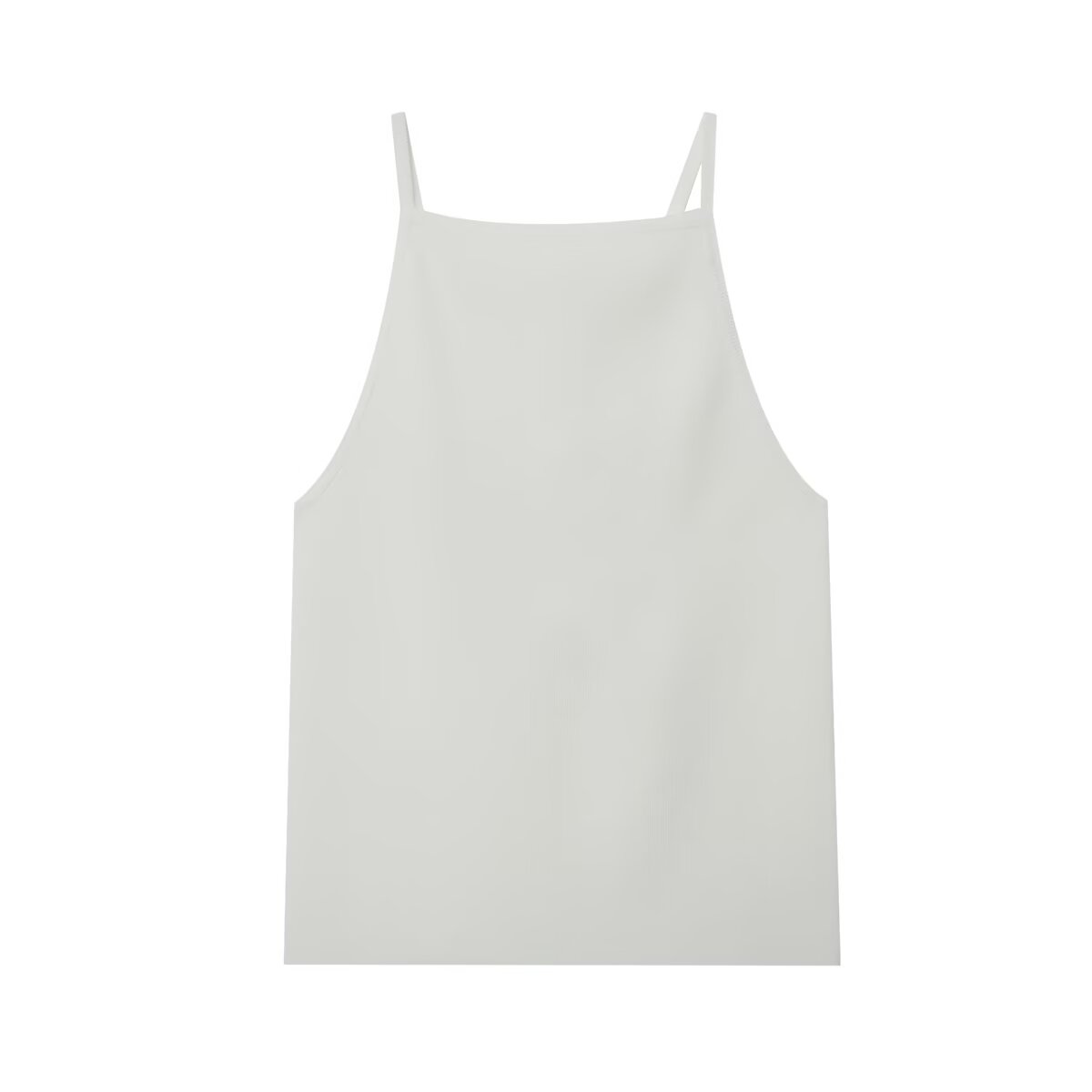 Women's sleeveless casual T-shirt tops in the summer of 2025