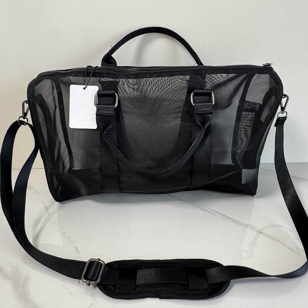 Transparent Net Bag Bag Yoga Fitness Bag Sports Outdoor Fitness Bag Travel Diagonal Bag