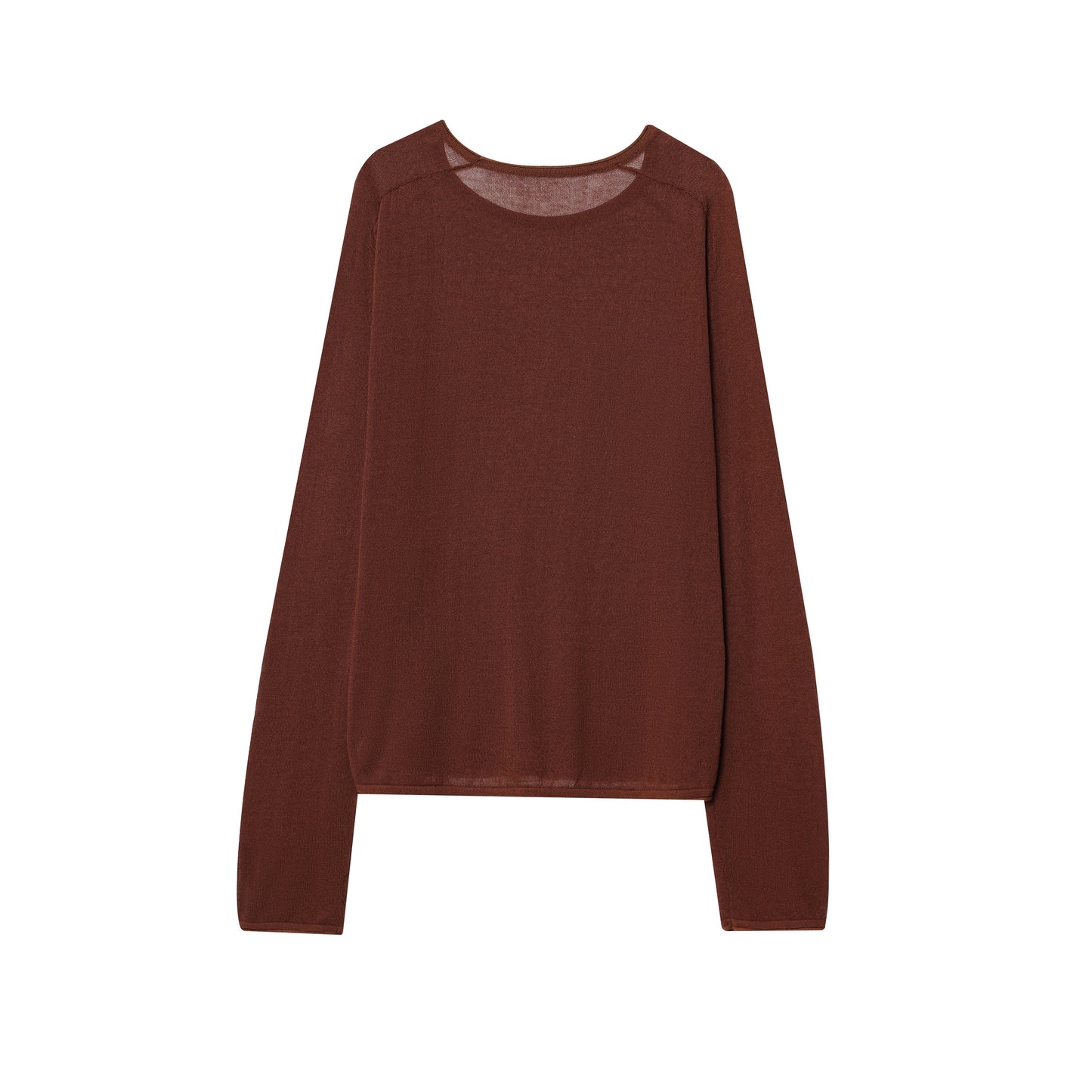 Women's New Fashion comfortable long sleeved linen blended knitted top