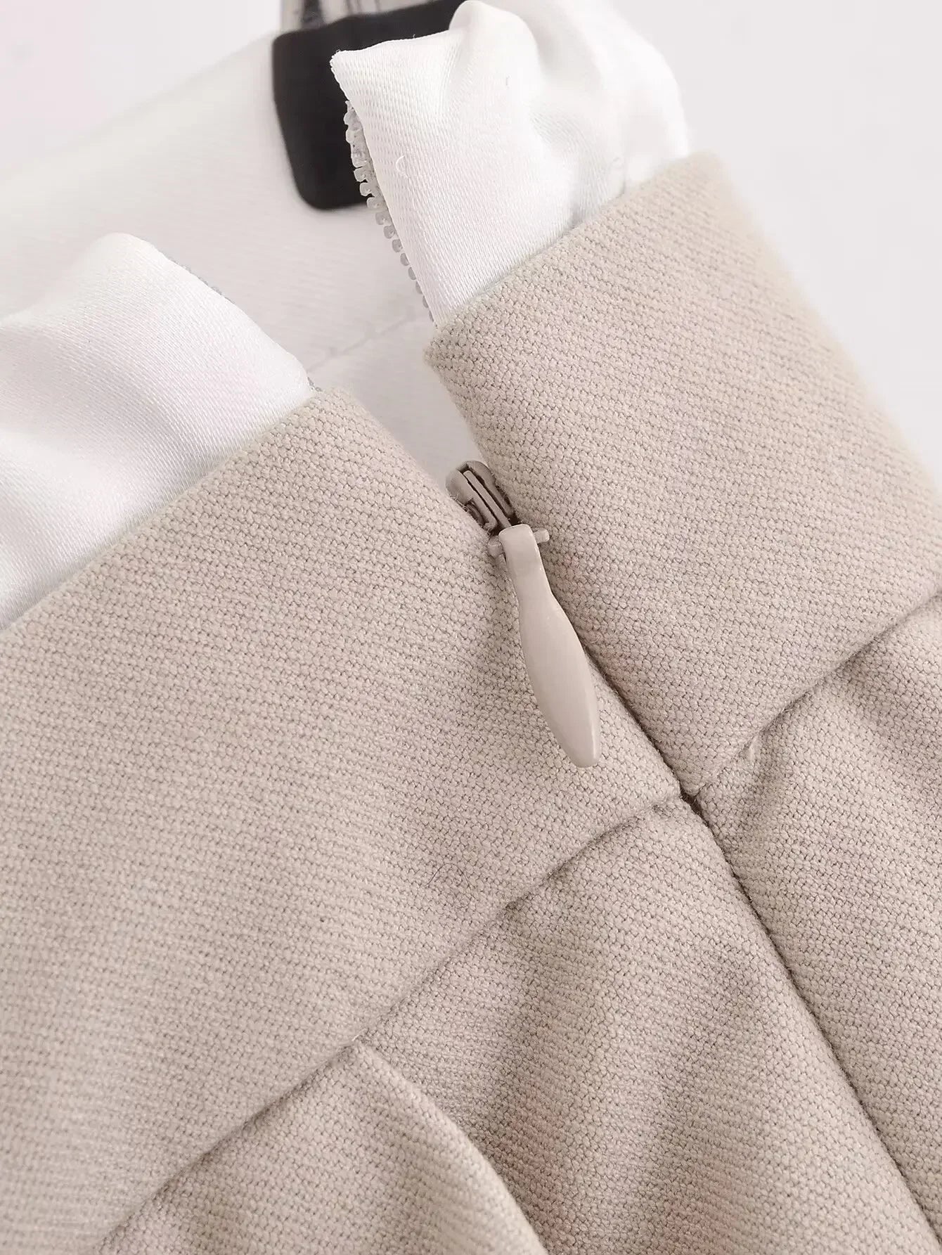 Women's 2024 New Fashion Double Layer Waist Lace up Design Casual Versatile Wide Leg Pants Retro Side Zipper Women's Pants