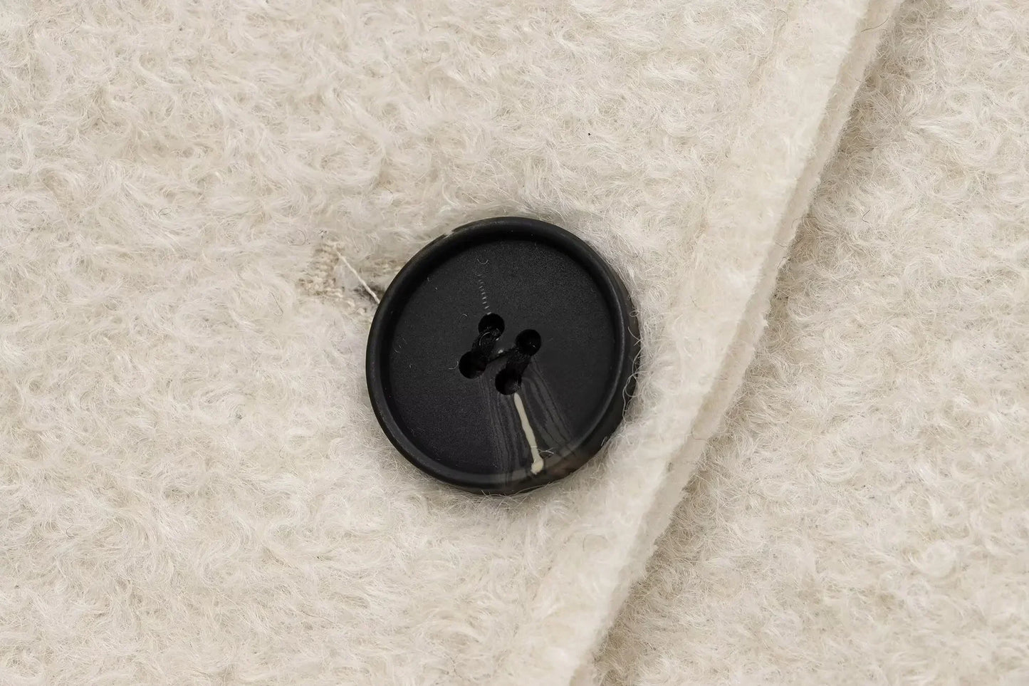 Women's new fashion with pocket loose single breasted casual warm Lapel woolen coat retro long sleeved women's coat chic top