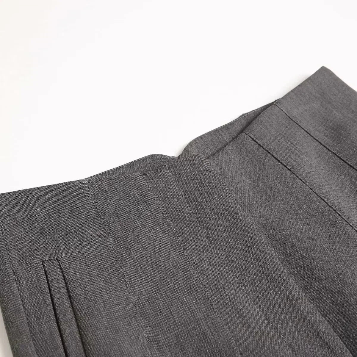 Women's 2024 New Fashion Multi color Casual Side Pocket Versatile Pants Retro High waisted Zipper Women's Pants Mujer 