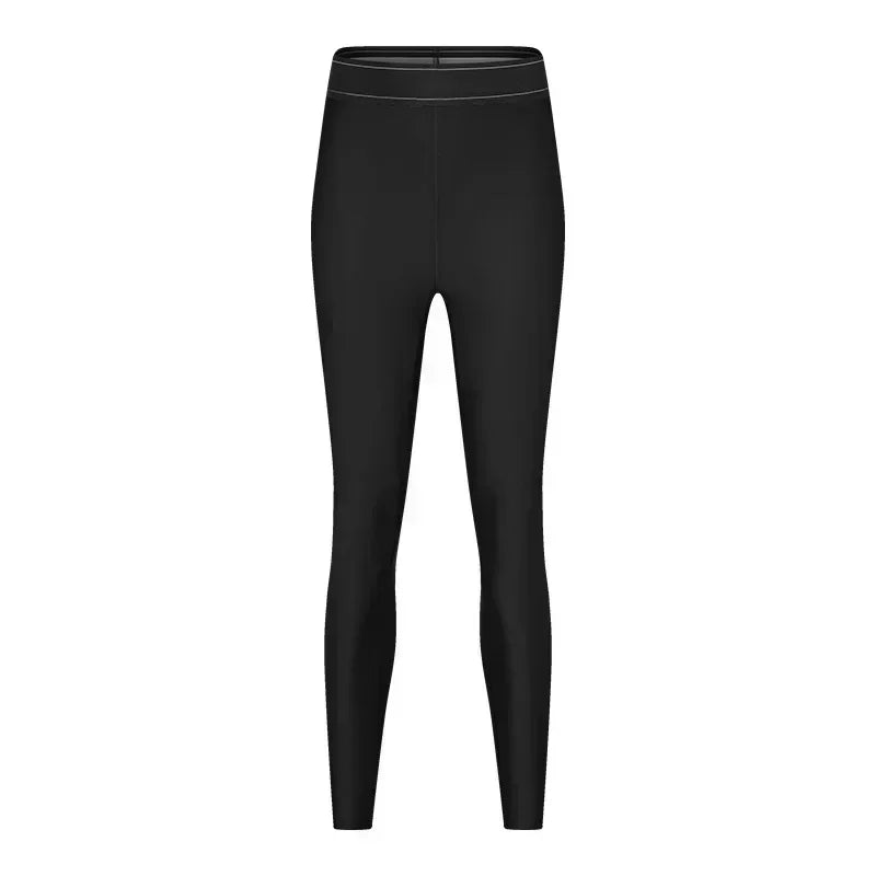 Yoga Pants Nude Yoga Clothing Suit Sports and Fitness VestHigh Waist Elastic Waist Honey Peach Hip Sports Fitness Yoga Set