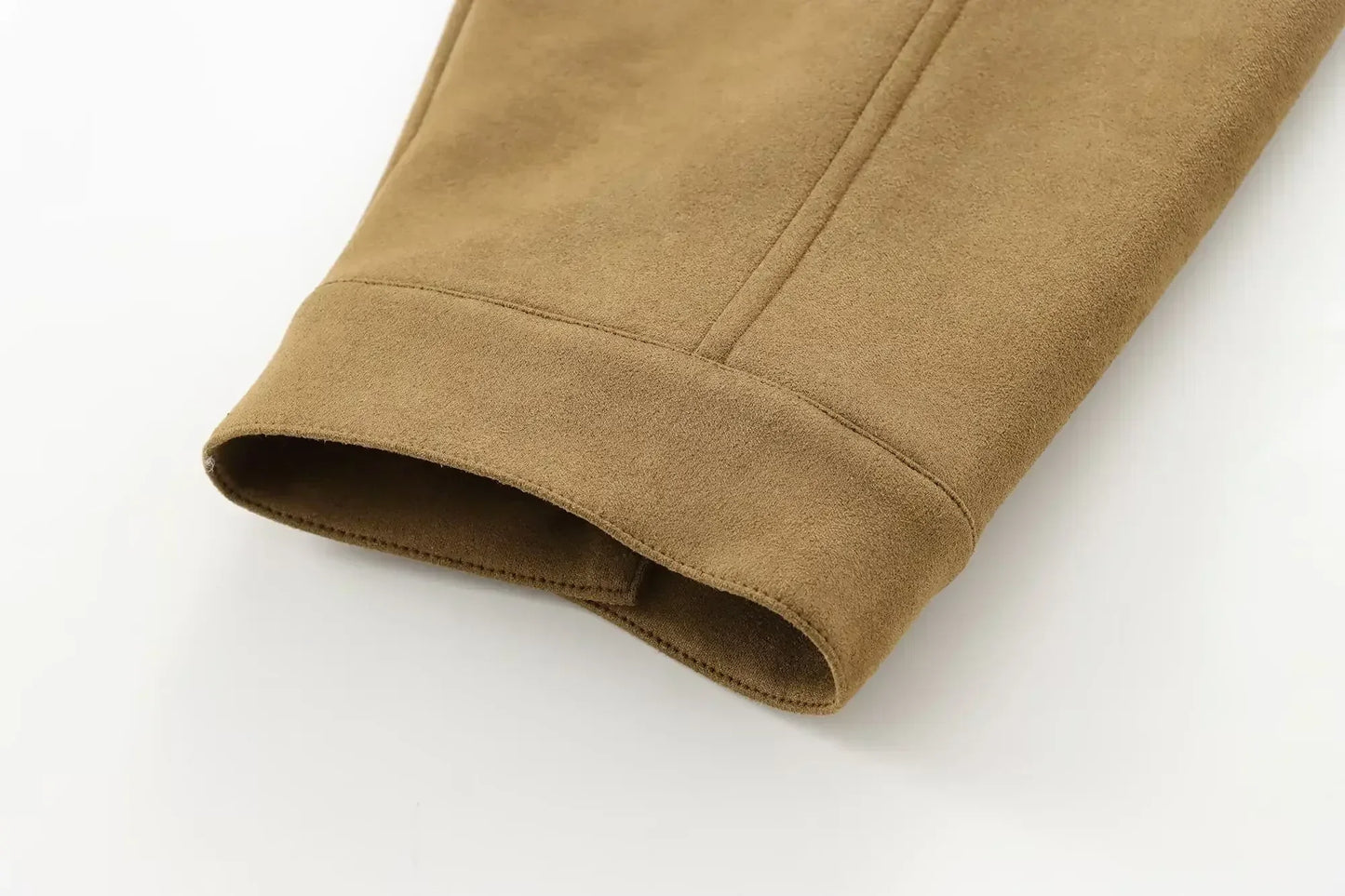 Women's 2024 New Fashion Loose Single breasted Casual Short Lapel Coat Retro Long Sleeve Pocket Women's Coat Unique Top 