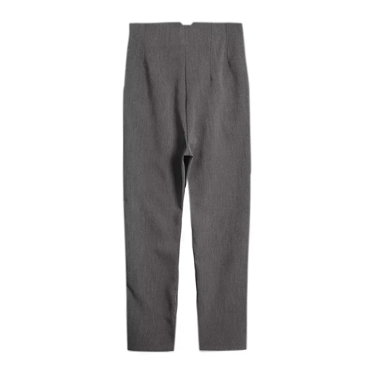 Women's 2024 New Fashion Multi color Casual Side Pocket Versatile Pants Retro High waisted Zipper Women's Pants Mujer 