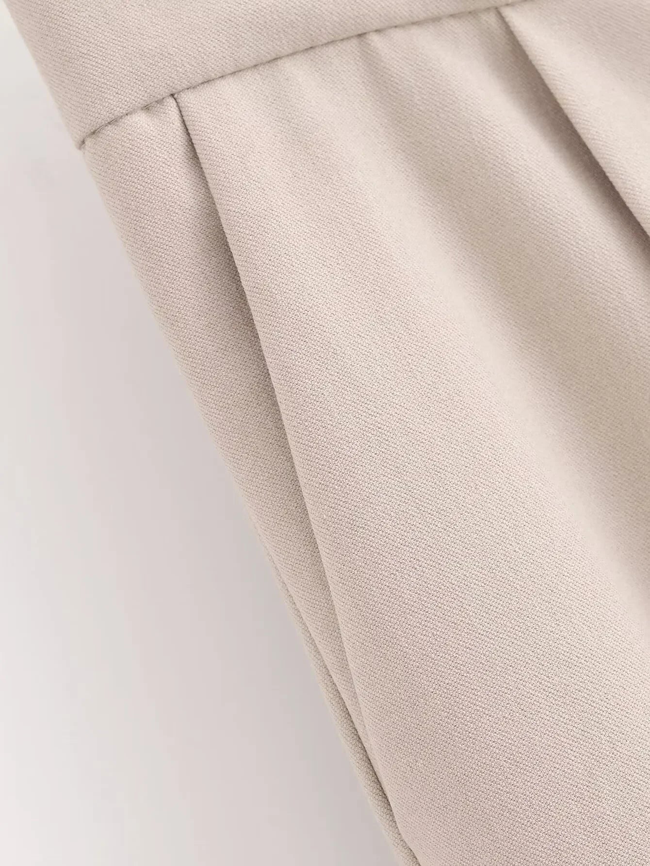 Women's 2024 New Fashion Double Layer Waist Lace up Design Casual Versatile Wide Leg Pants Retro Side Zipper Women's Pants