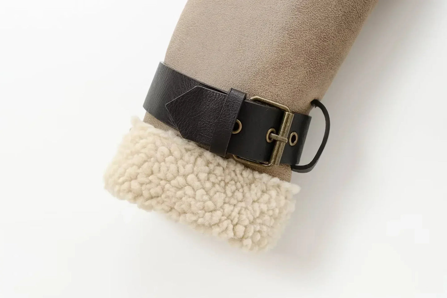 Women's 2024 new fashion casual double-sided Fur Faux Leather jacket coat retro long sleeved zipper pocket women's coat chic top 