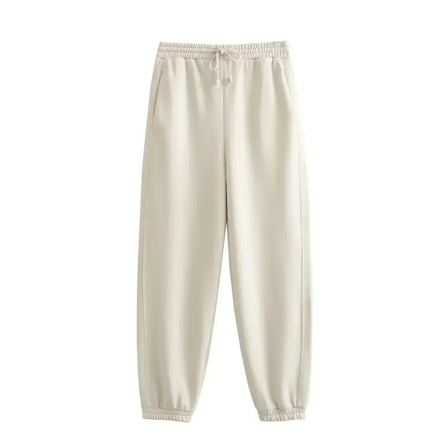 Women Autumn New Fashion Solid Hooded Knitted Sweatshirts Vintage Long Sleeve Female Pullovers Chic Tops + Pants Women's suit 