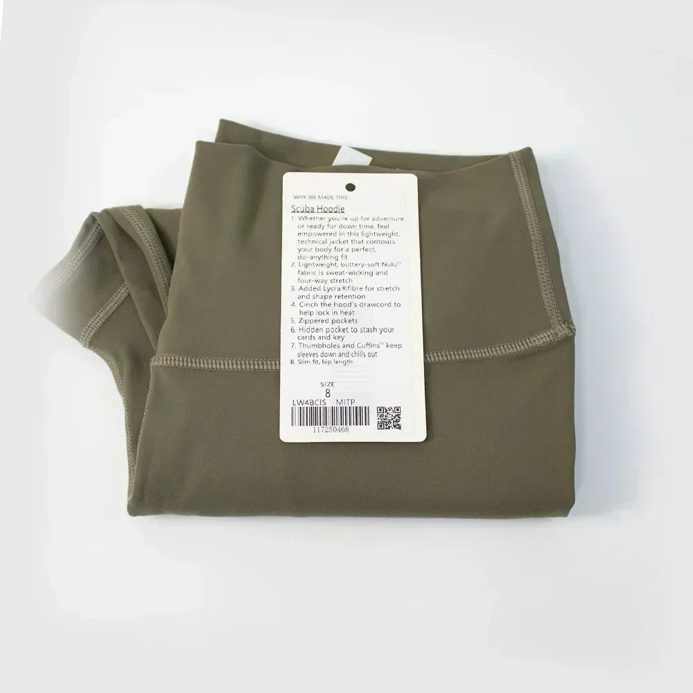 LU Fitness Running Street Women Yoga Leggings Trousers d Sports High Waist Stretch Fitness Ankle Length Tights Pants Slim