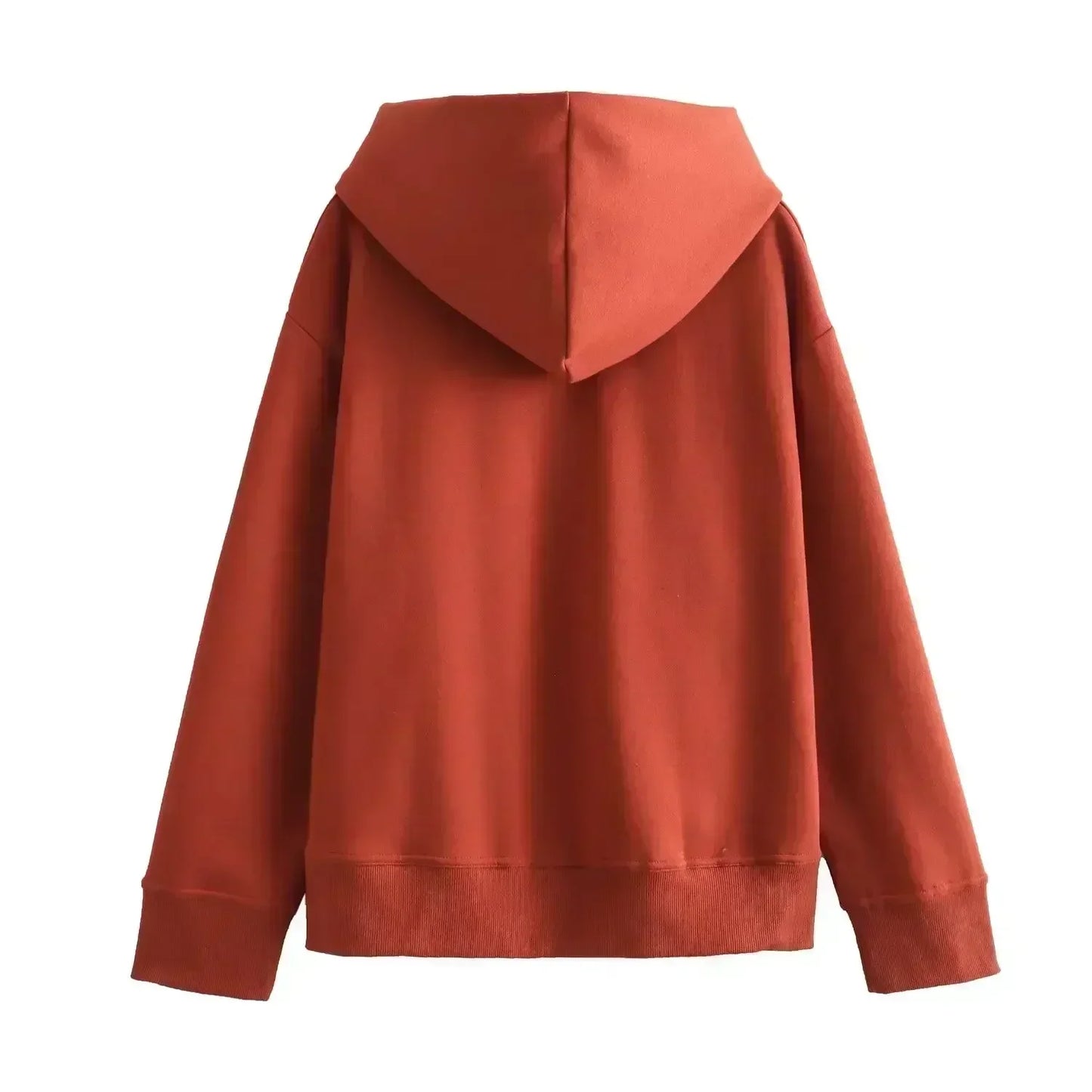 Women Autumn New Fashion Solid Hooded Knitted Sweatshirts Vintage Long Sleeve Female Pullovers Chic Tops + Pants Women's suit 