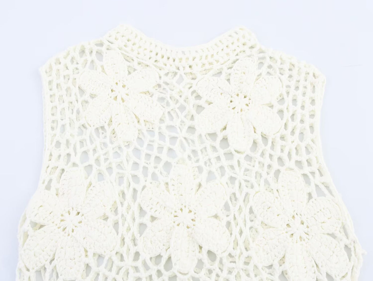 Women's new fashion Flower Embroidery Decoration Sleeveless Splicing Midi Dress