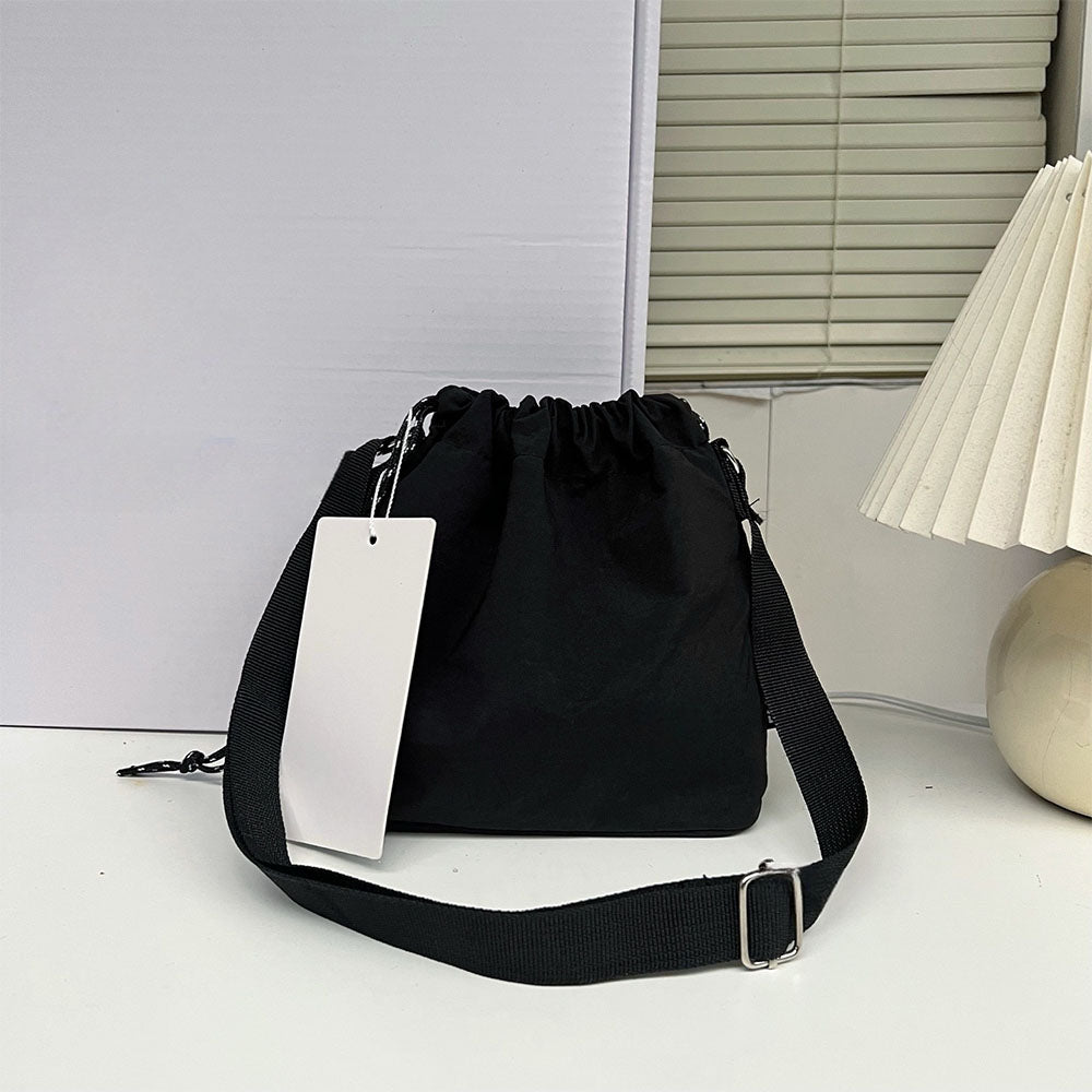 LU New Leisure Shoulder Slung Adjustable Speed Dry Waterproof Small Bag. (Upper Width: 24.5cm Lower Width: 20.5cm Height: 19.5cm)