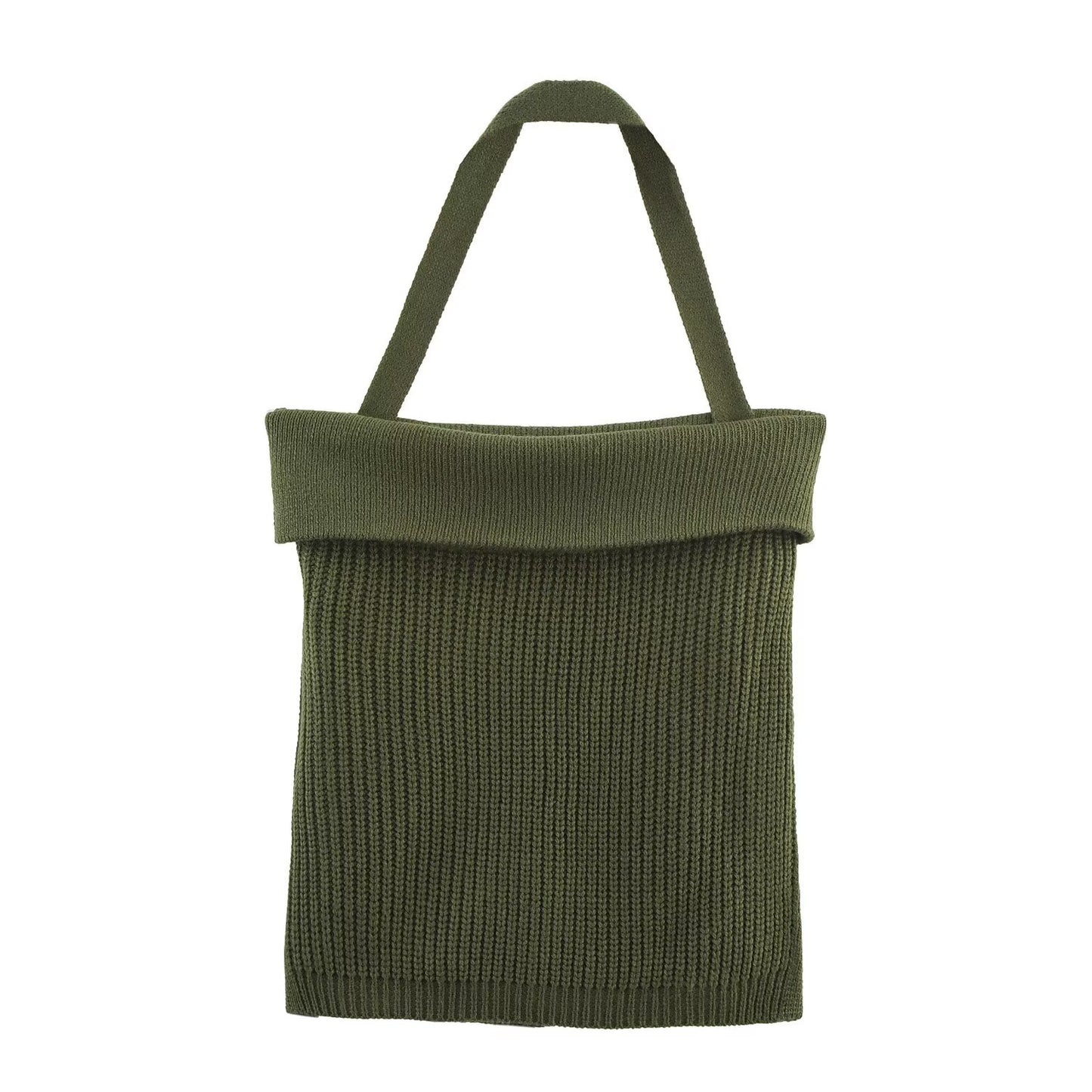 Women's new fashion button up decoration hanging neck collar strapless knit top