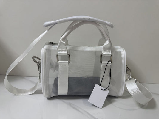 Transparent Net Bag Bag Yoga Fitness Bag Sports Outdoor Fitness Bag Travel Diagonal Bag