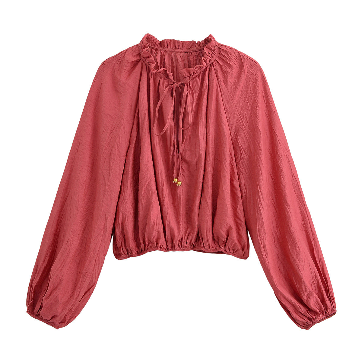 women's New fashion wrinkle effect short long sleeved lace up shirt+Skirts Women's suit