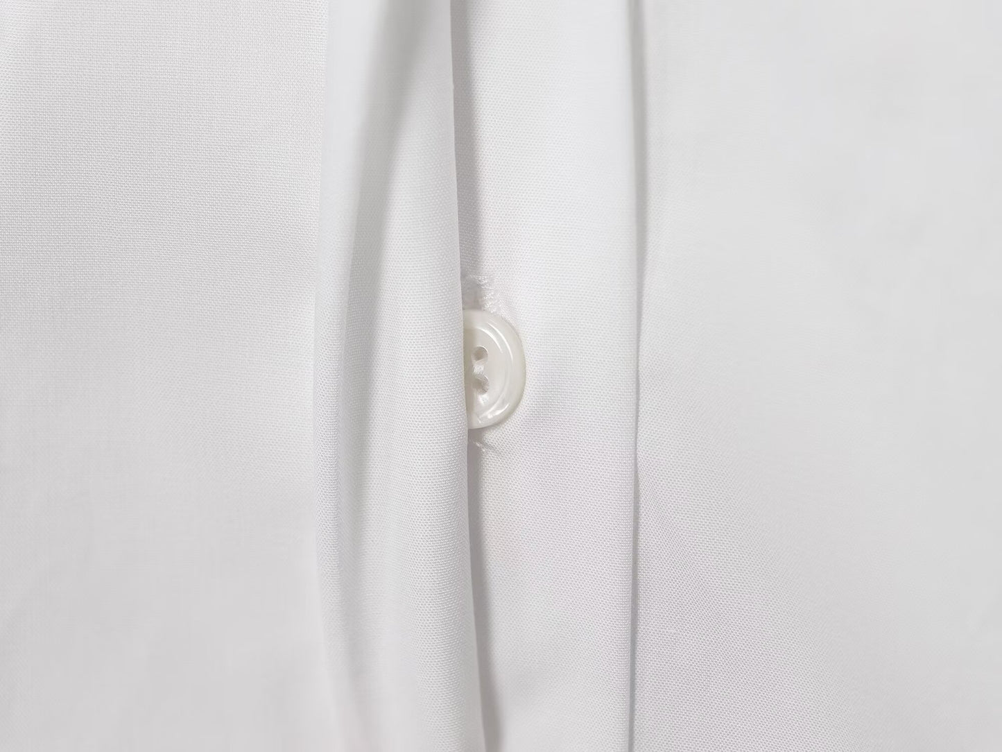 Women's new fashion loose basic style poplin button up shirt