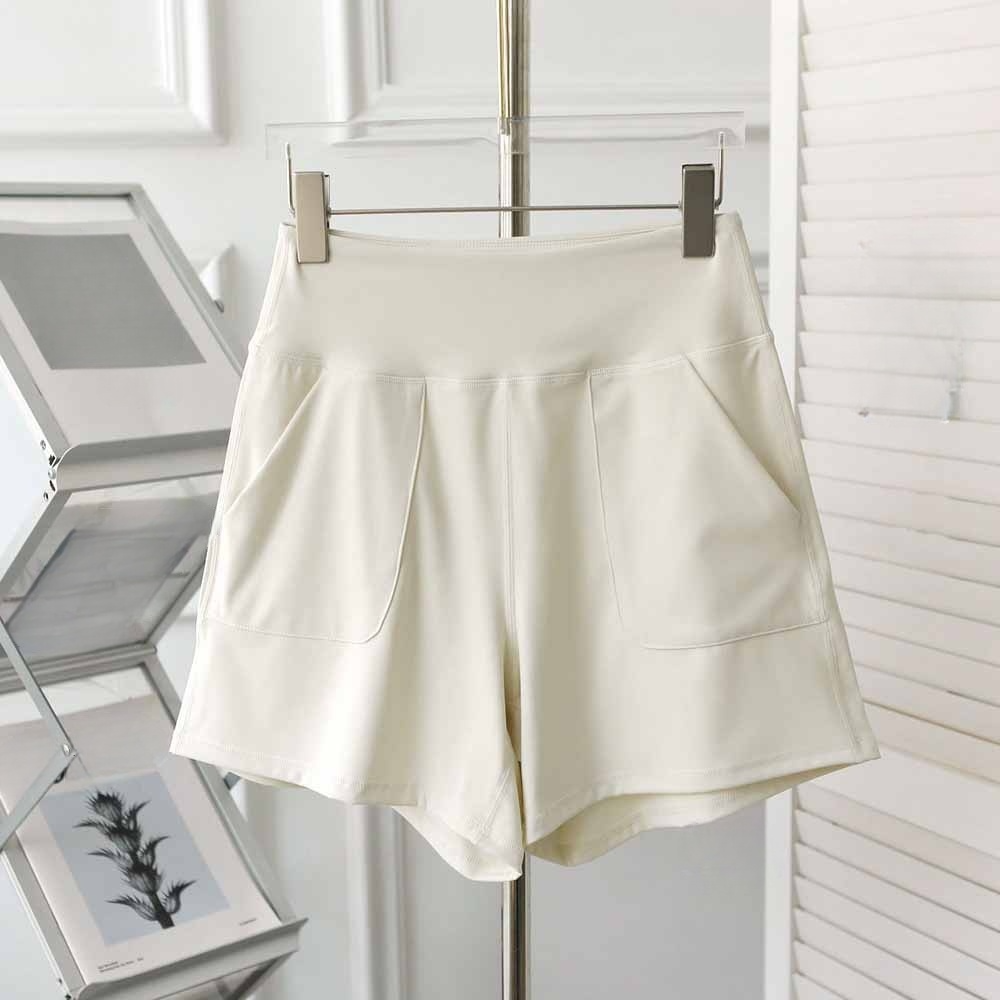 2026 ladies new summer training loose breathable yoga shorts running.