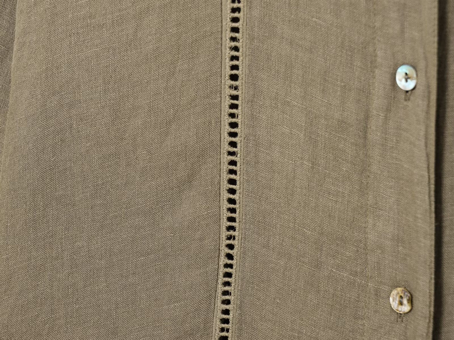 suit Women's 2 pieces new loose linen blend long sleeved shirt+Pants suit