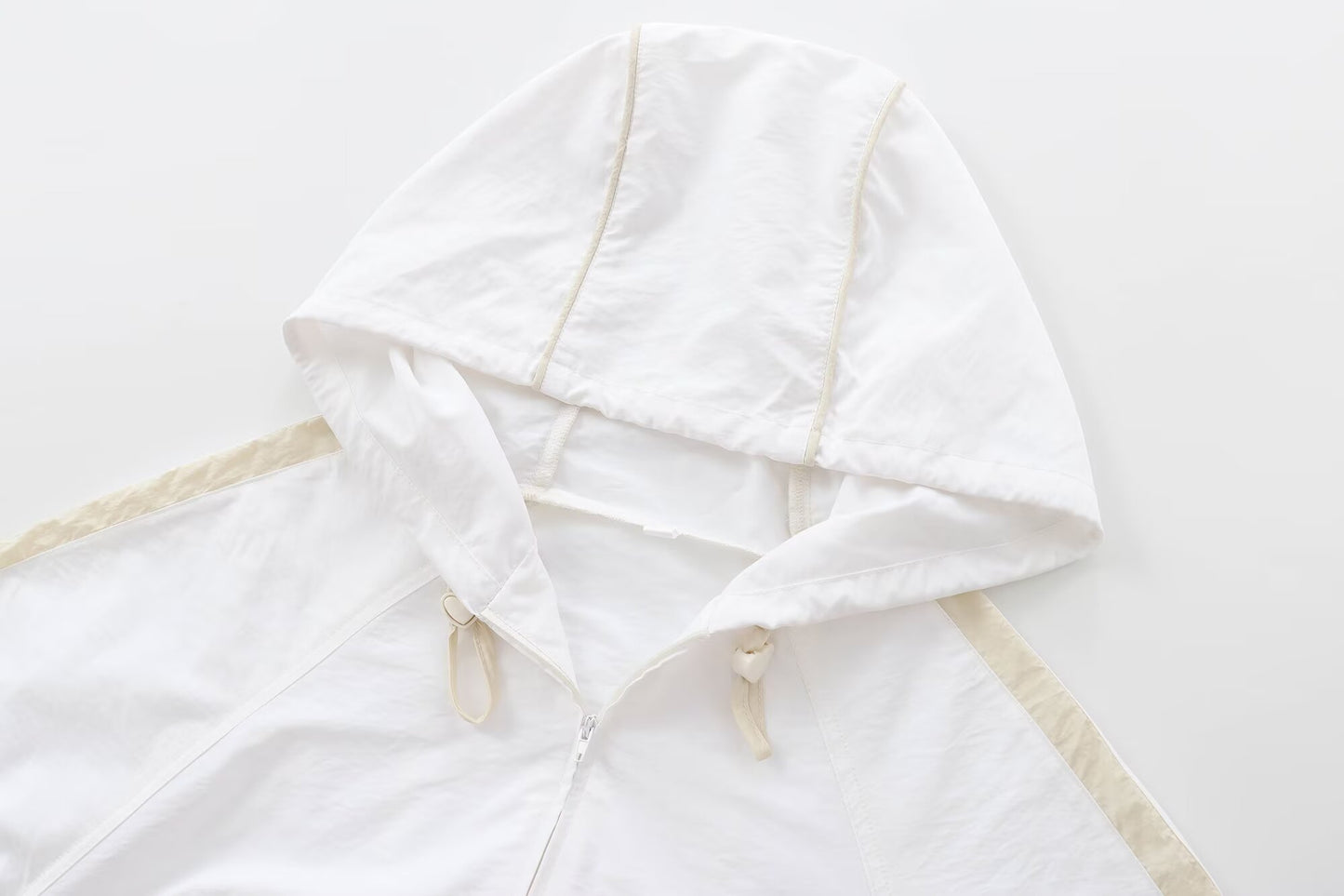 Women's 2025 new fashion short nylon hooded jacket Coat