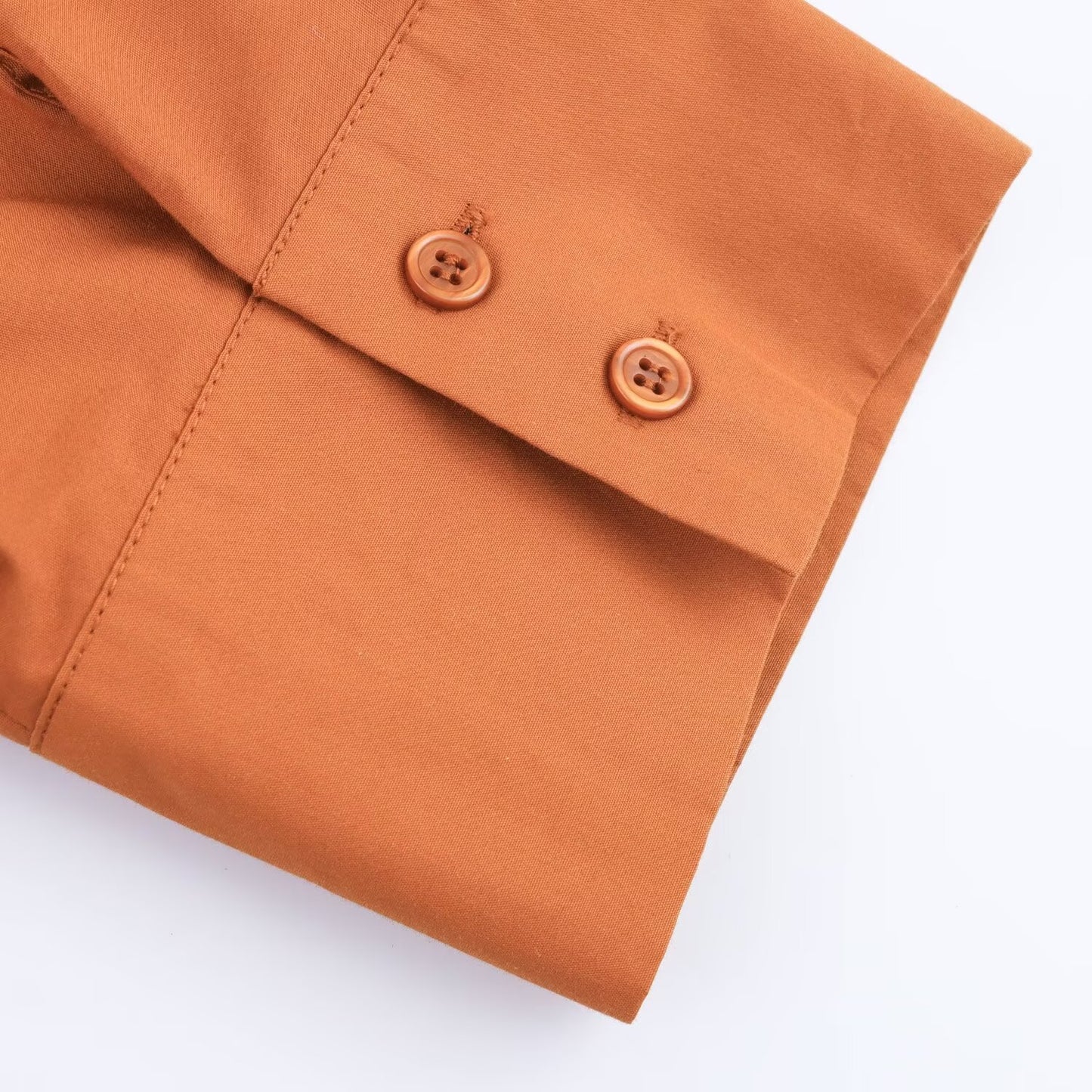 Women's new chic fashion With Belt Poplin shirt style MIDI dress retro short sleeved button up women's dress