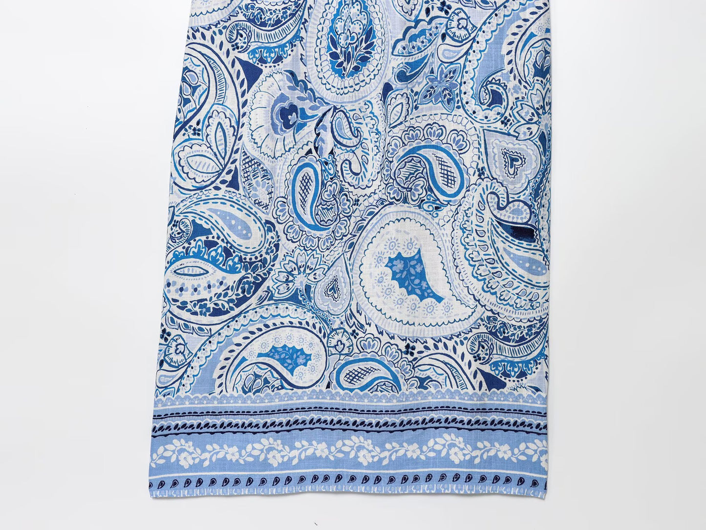 Women's 2025 Fashion Sleeveless V-neck Printed suspender Midi Dress