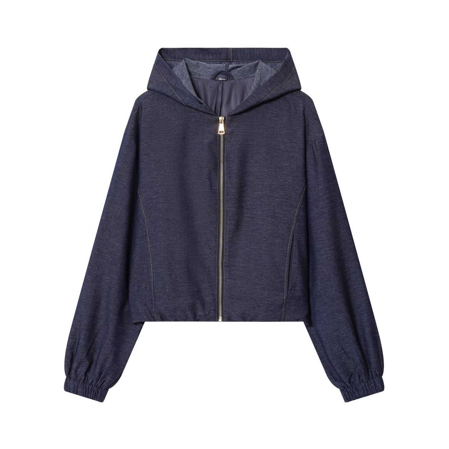 Women's new fashion casual hooded flying jacket Coat + Pants suit