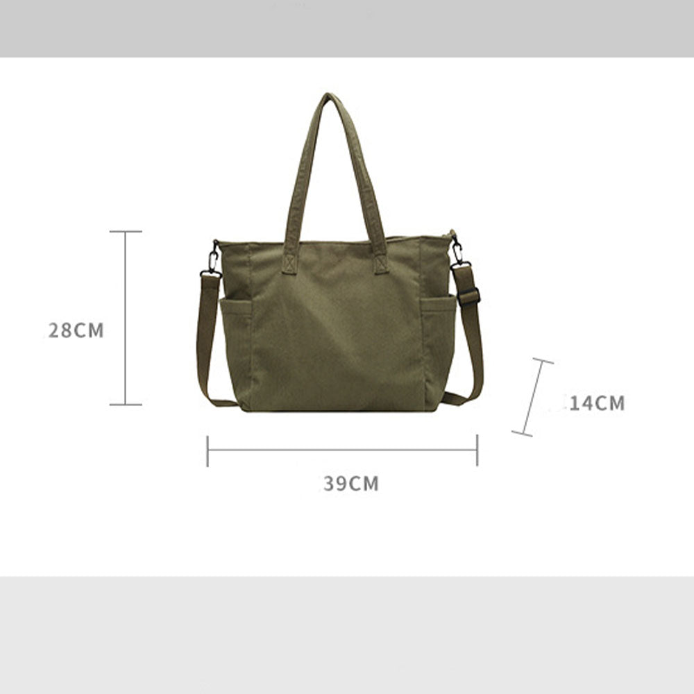 2026 women's new large-capacity handbag Joker shoulder crossbody bag