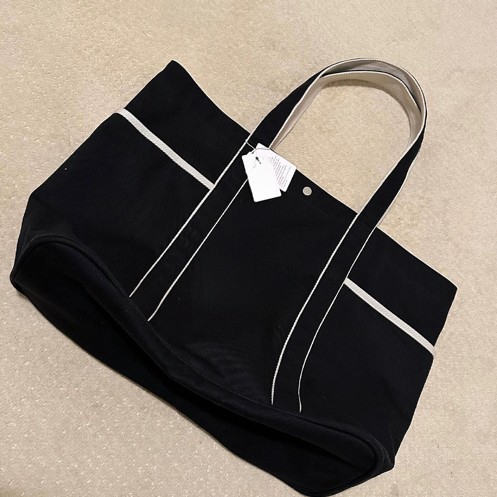 2025 New Casual Joker Multi-pocket Design Canvas Handbag Tote Bag Yoga Bag