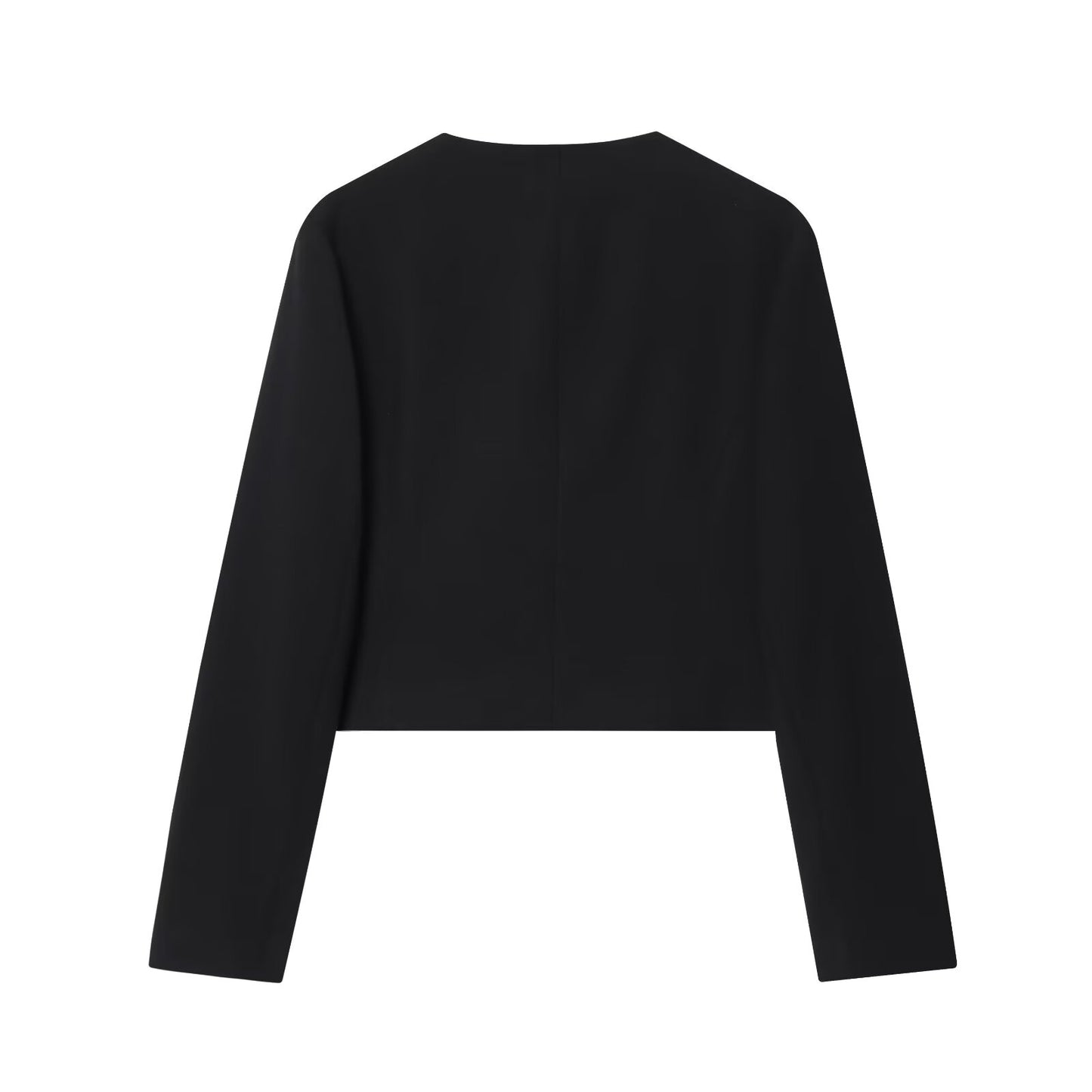 Women's 2025 new fashion short double breasted suit Coat+Pants suit