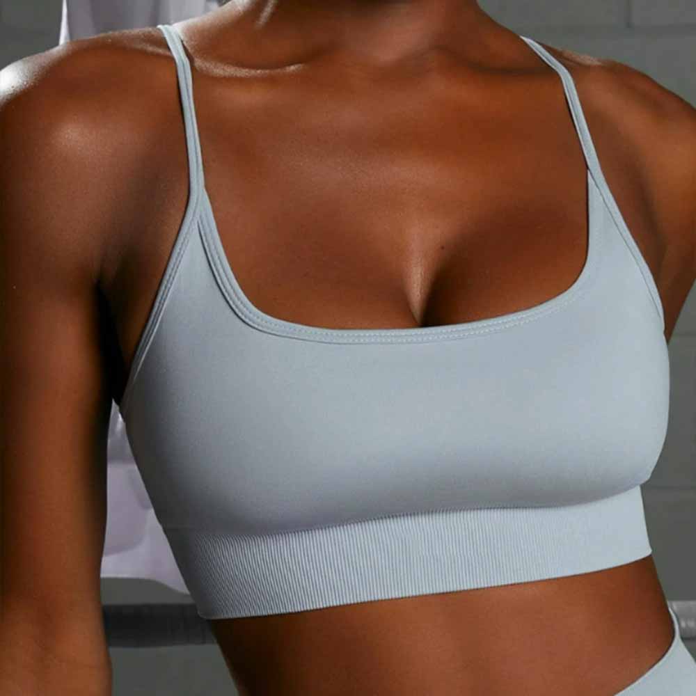 Women's New Seamless Yoga Clothes Women's Back Sports Fitness Clothes Hip High Waist Yoga Pants. 