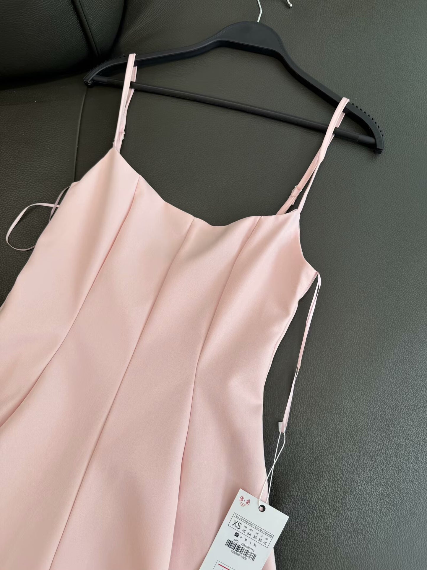 Women's Summer new Fashion slim patchwork striped suspender mini dress