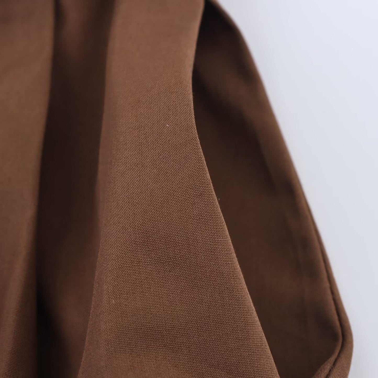 Women's new chic fashion With belt casual single breasted poplin MIDI dress retro sleeveless side pocket women's dress