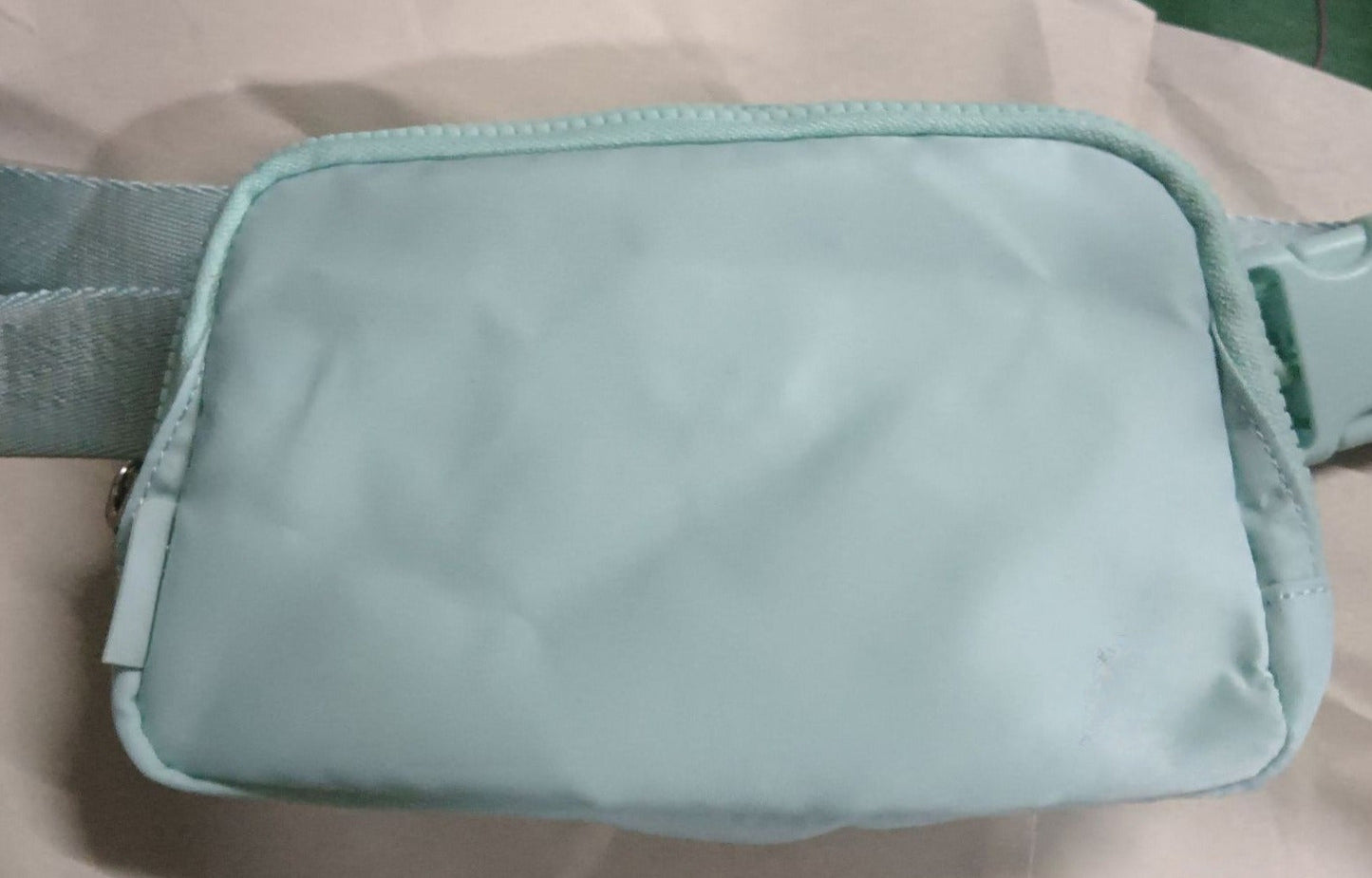 LU sports bag metal multi-functional outdoor running waist bag diagonal bag