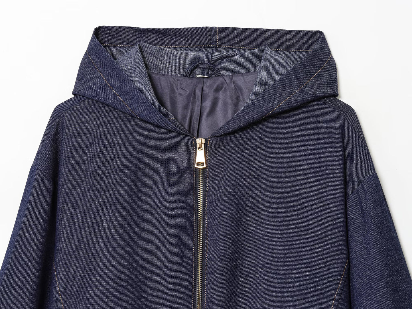 Women's new fashion casual hooded flying jacket Coat + Pants suit