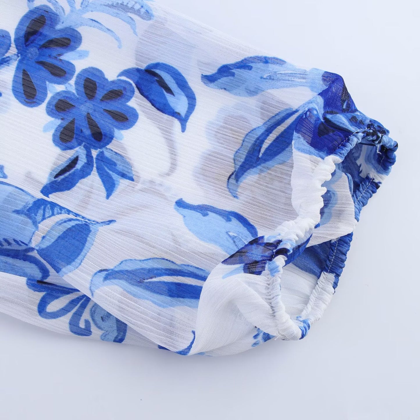 Women's new fashion with Belt casual layered decorative print V-neck MIDI dress retro long sleeved women's dress+Skirts Women's suit