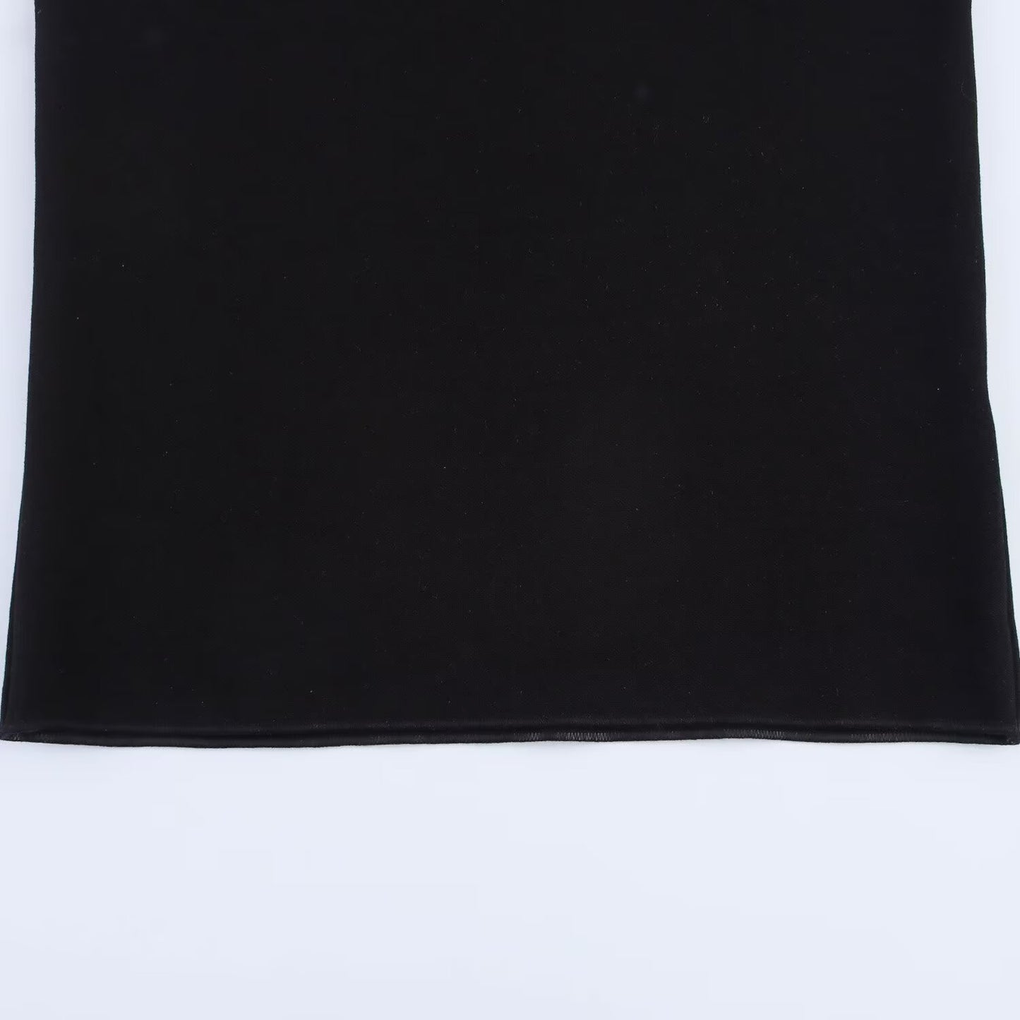 Women's new chic fashion slim splicing V-neck knitted MIDI dress retro sleeveless backless women's dress