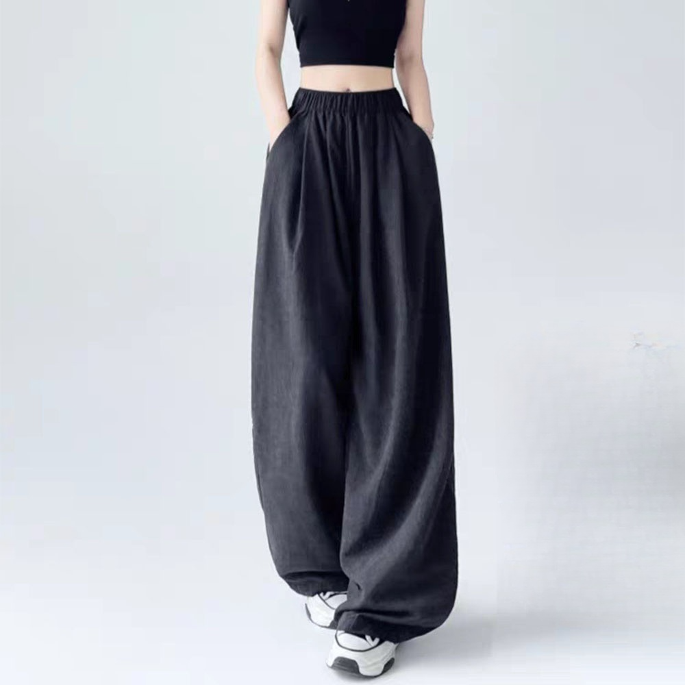 2026 ladies new thin breathable yoga mop pants