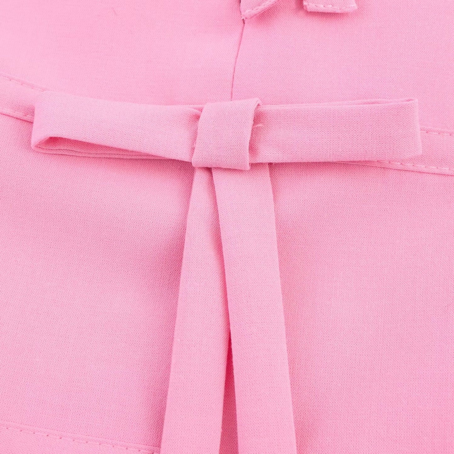 Women's new fashion bow decoration slim wide pleated hem strapless top retro sleeveless backless women's vest chic top