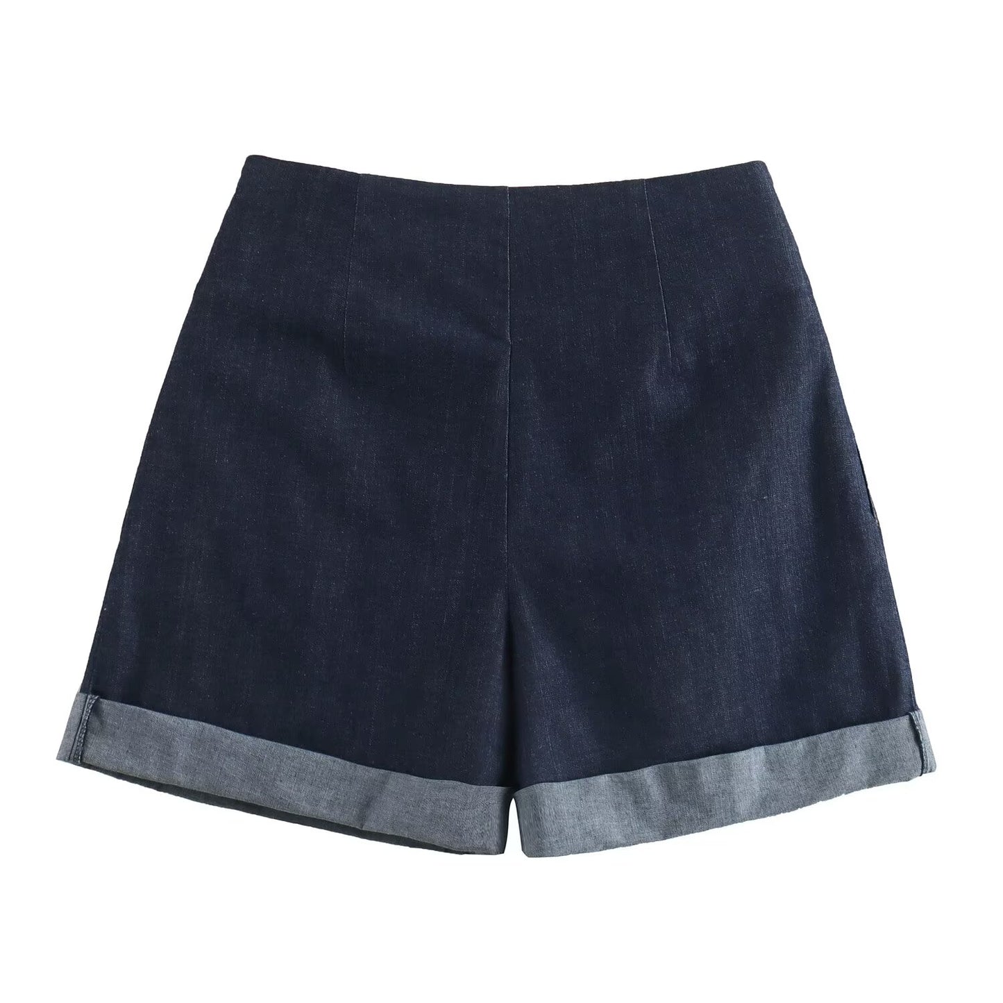 Women's new fashion pleated design high waisted paper bag style Shorts Skirts