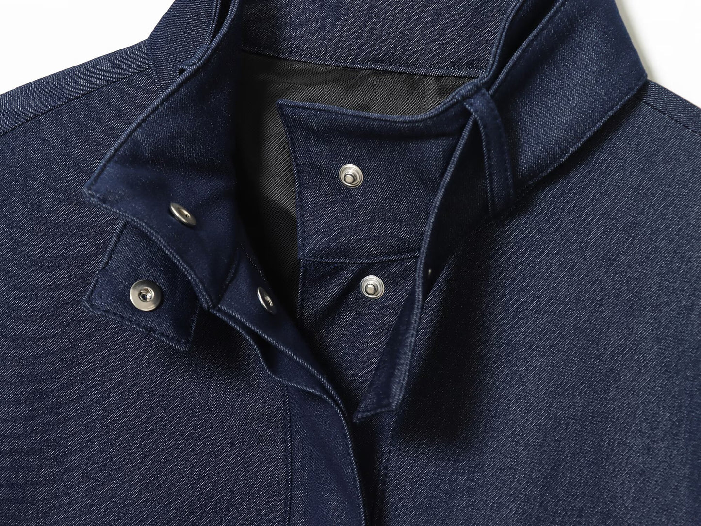 Women's new casual stand collar pilot jacket Coat