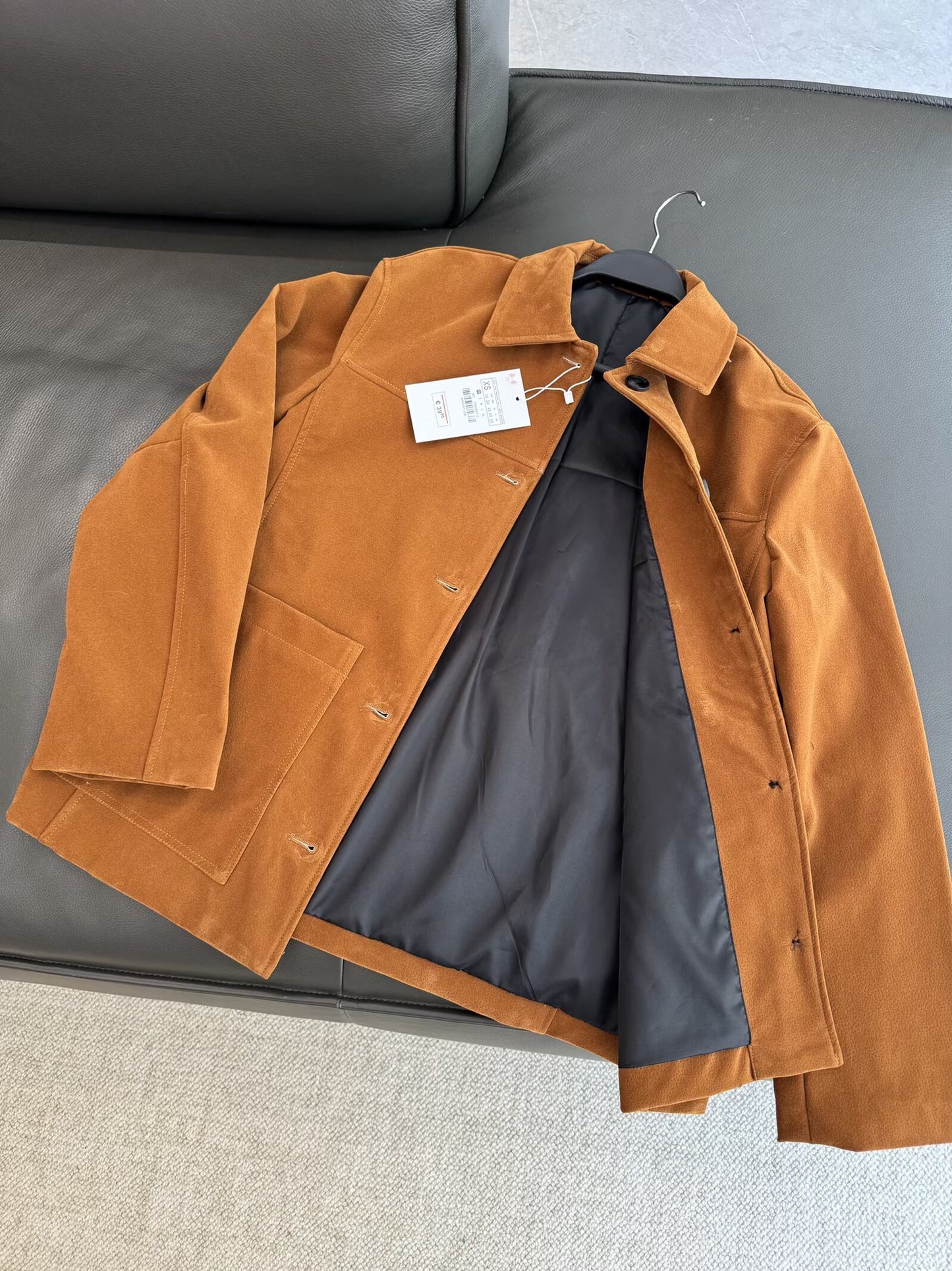 Women's 2025 new fashion anti suede effect loose warm jacket Coat