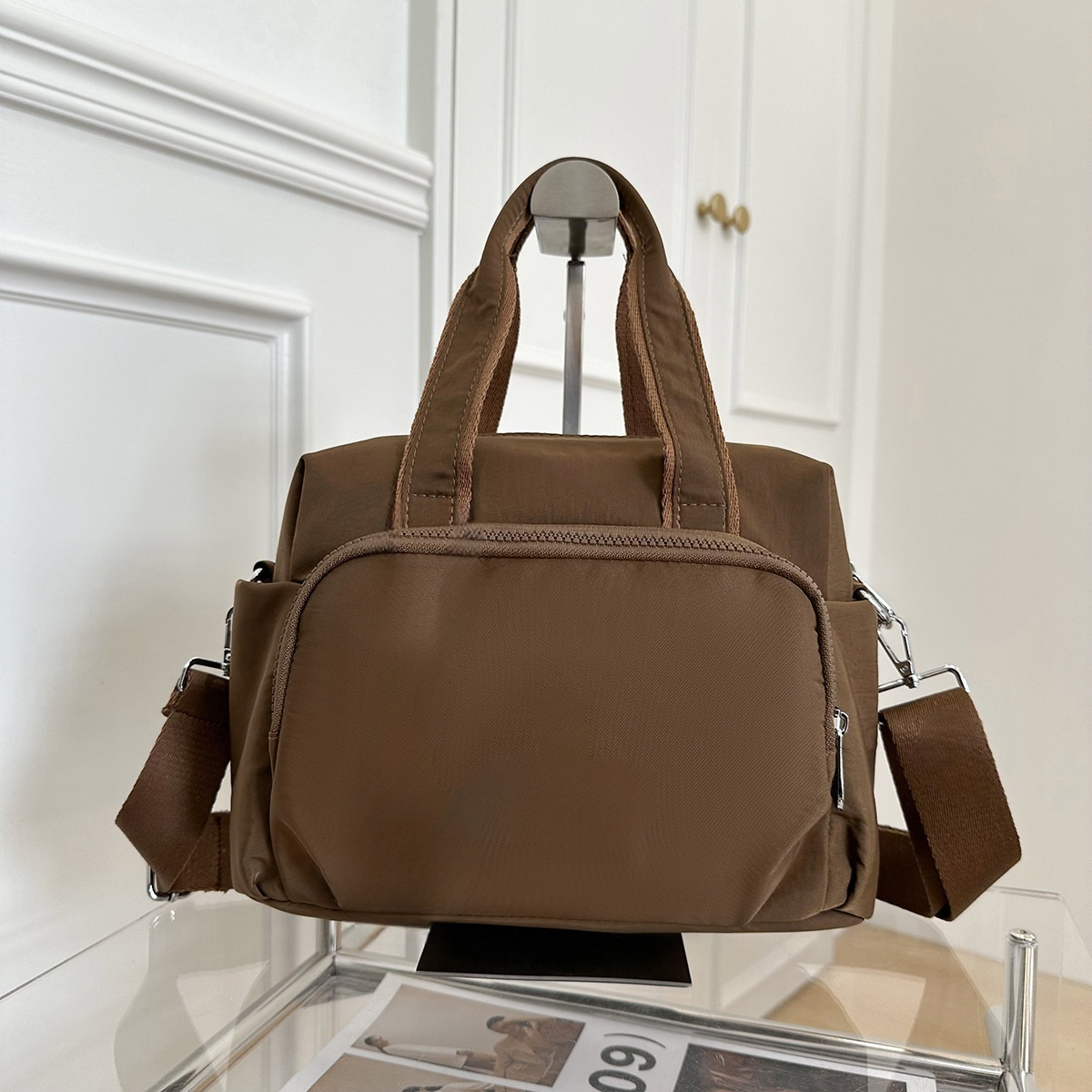 2026 women's new outdoor travel shoulder bag large storage bag