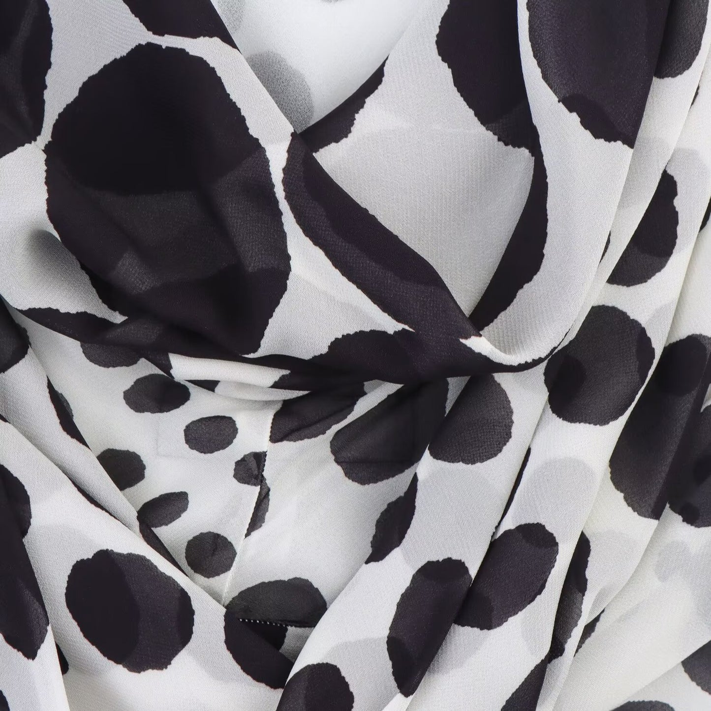 Women's' New Fashion backless design sleeveless polka dot print MIDI dress